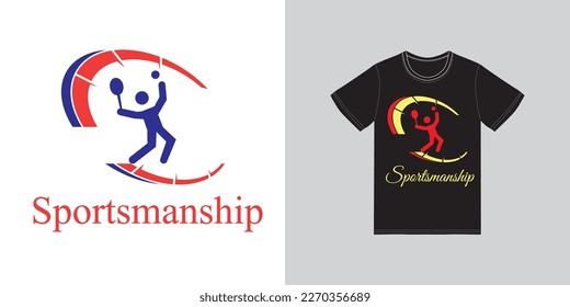 Diseño de camisetas vectoriales deportivos totalmente editable