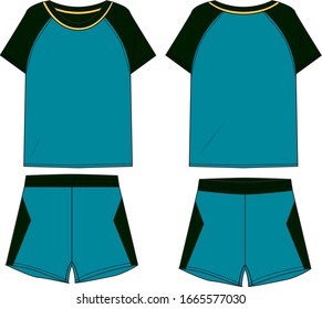 
Sportbekleidung für die Vektorillustration von Jungen