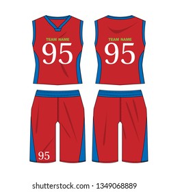 sportswear design vector template
