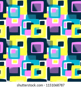 Sportswear seamless textile pattern, textile doodle grunge texture.Trendy modern ink artistic design with authentic,unique scrapes, watercolor blotted background, expressive ink painting