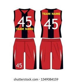 sportswear set vector
