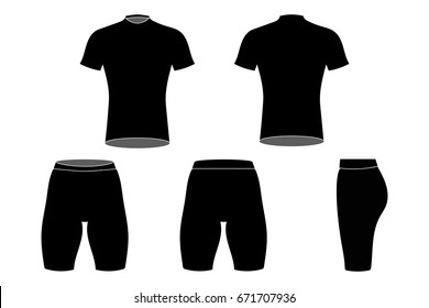 Sportswear simple model for creative, Cyclist clothes