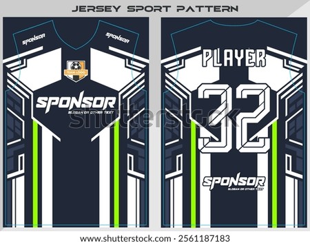 Sportswear Sublimation Patterns High Quality Sports Apparel Vectors