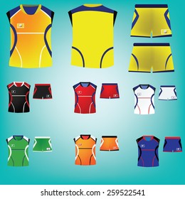 Sportswear vector