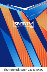 Sporty abstract background