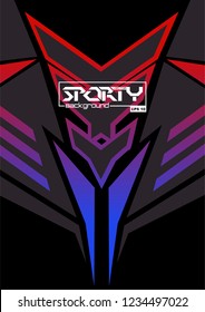 Sporty abstract background