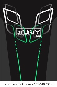 Sporty abstract background