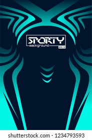 Sporty abstract background
