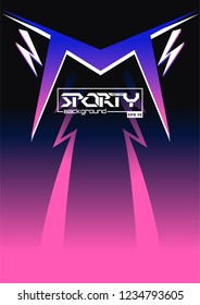Sporty abstract background