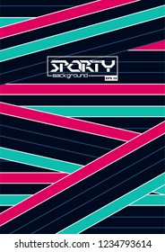 Sporty abstract background