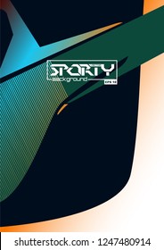 Sporty abstract background