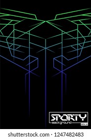 Sporty abstract background