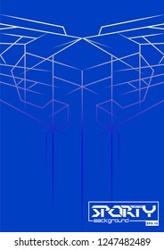 Sporty abstract background