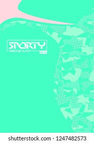 Sporty abstract background
