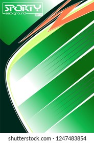 Sporty abstract background