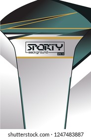 Sporty abstract background