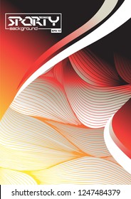 Sporty abstract background