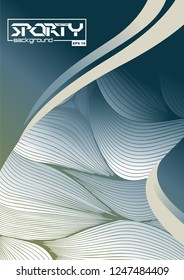 Sporty abstract background