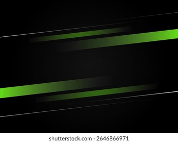 Sporty background with moving green lines creating a sense of speed and motion. Ideal for athletic themes, tech visuals, digital art, and high-energy designs with a modern, dynamic edge.