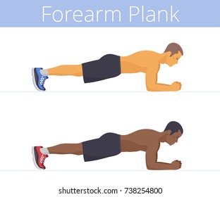 729 Forearm plank Images, Stock Photos & Vectors | Shutterstock