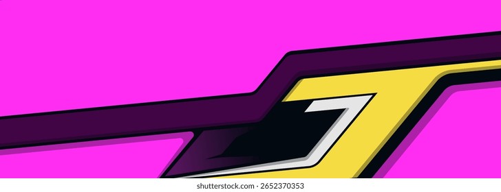 sporty car livery with exclusive colors. abstract background design for vehicle vinyl wrap and sports car, racing car, jersey, and banner
