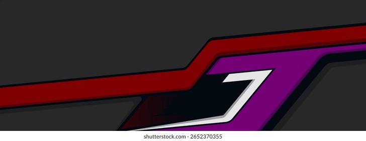 sporty car livery with exclusive colors. abstract background design for vehicle vinyl wrap and sports car, racing car, jersey, and banner
