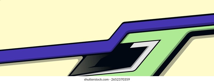 sporty car livery with exclusive colors. abstract background design for vehicle vinyl wrap and sports car, racing car, jersey, and banner