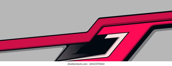 sporty car livery with exclusive colors. abstract background design for vehicle vinyl wrap and sports car, racing car, jersey, and banner