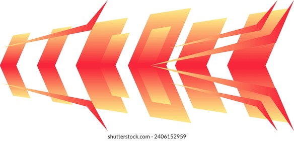 sporty chevron speed red gradient geometric jersey background