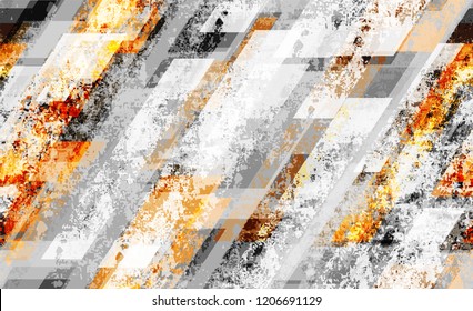 Sporty Clothes Seamless Background Texture. Distressed Technology Pattern. Geometric Grainy Style Texture. Sporty Fashion Pattern.