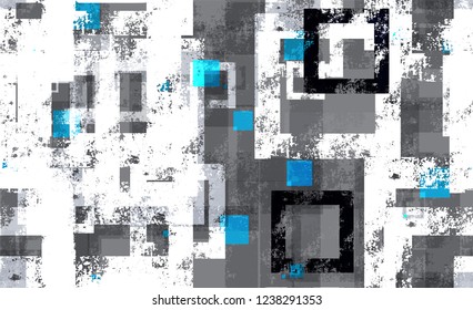 Sporty Clothes Seamless Background Texture. Distressed Technology Pattern. Tech Forms Seamless Texture. Sporty Fashion Pattern.