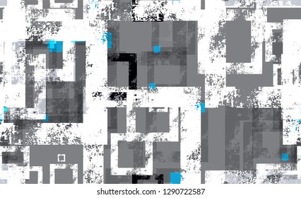 Sporty Clothes Seamless Background Texture. Rough Geometry Pattern. Geometric Grainy Style Texture. Camouflage Clothes Pattern.