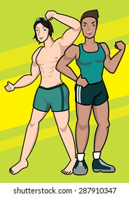 Sporty guys