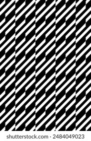 sporty parallel pattern black and white texture background vector print art wallpaper fabric textile editable