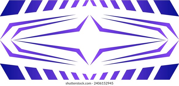 sporty sharp violet gradient geometric modern gaming jersey background