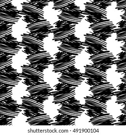 Spot abstract pattern with lines seamless.