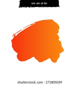 Spot and blot vector illustration