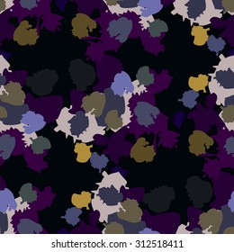 Spot. Camouflage. Seamless pattern. 