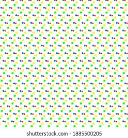 spot colored rattern vector art