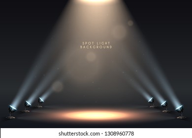 Spot light background