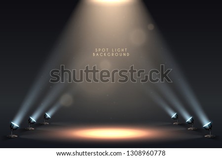 Spot light background