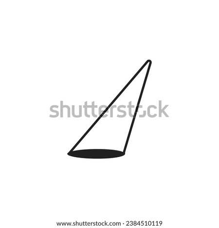 spot light icon vector template illustration logo design