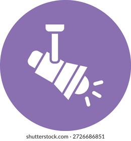 Ilustración de diseño de icono de Vector de luz puntual