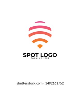 spot logo icon vector illustration