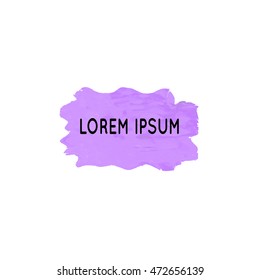 Spot in pink colour.   