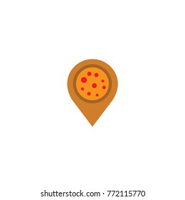 Spot pizza logotype