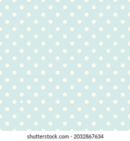 Spot seamless pattern in vintage style on a mint background