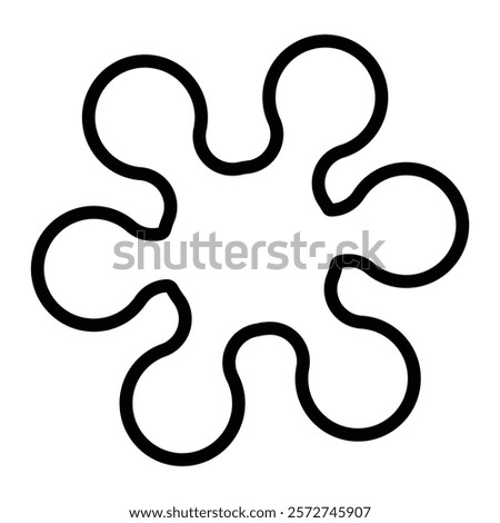 Spot Vector Line Icon Design