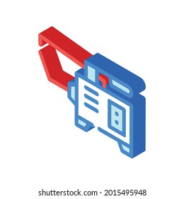 spot welding isometric icon vector. spot welding sign. isolated symbol illustration