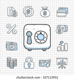 Spotless series | Hand drawn Finance icon